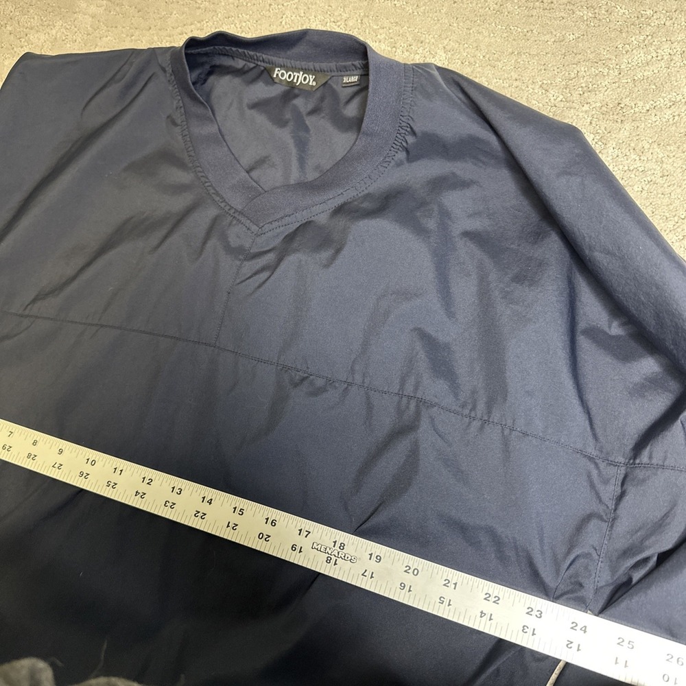 Men's Footjoy XL‎ Long Sleeve Pullover Windbreaker Golf Lightweight - Picture 3 of 5